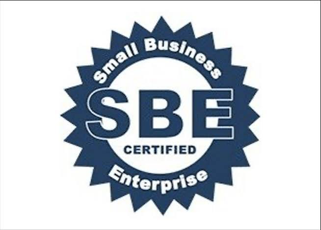 Small Business Enterprise certified seal